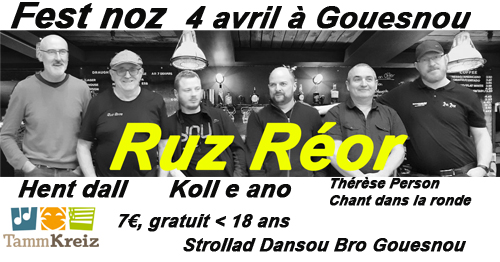 Fest noz 4 avril 2020